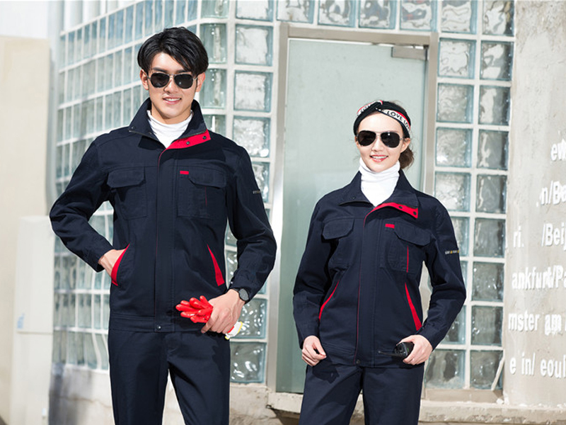 春秋長袖工作服